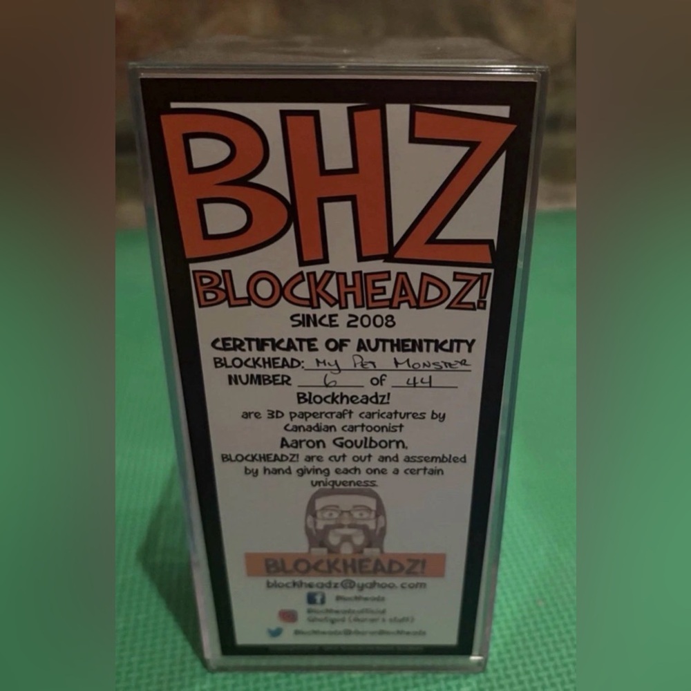 My Pet Monster BHZ Blockheadz! 6 of 44 - Picture 2 of 2